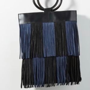 Alana Fringed Suede Tote Bag